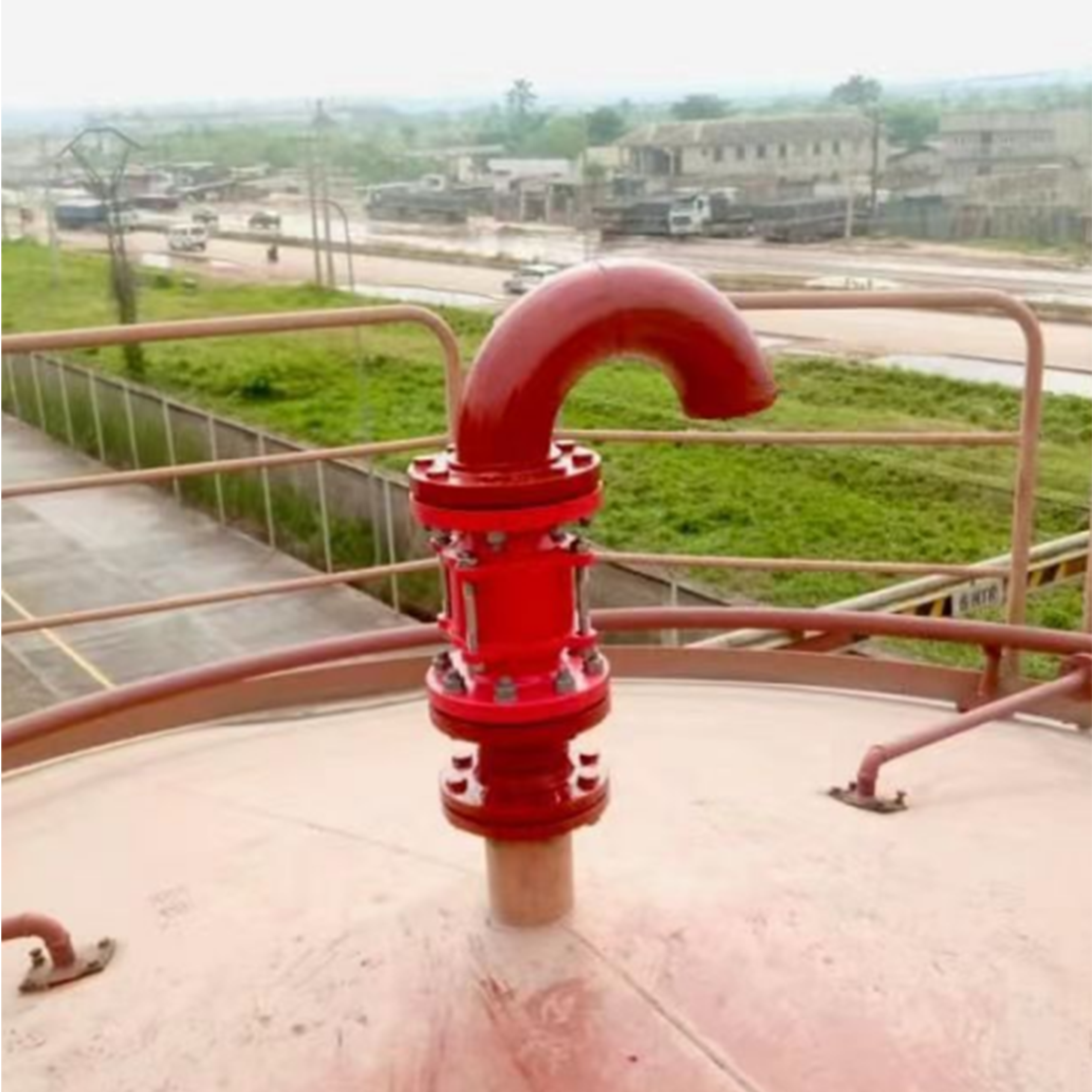 巴西阻火器应用现场照片